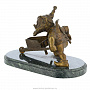 Бронзовая статуэтка "Гном кладоискатель", фотография 2. Интернет-магазин ЛАВКА ПОДАРКОВ