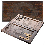 0052112/GU019 НАРДЫ резные "Орел 2" Ustyyan