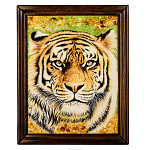 Картина янтарная "Тигр" 41 х 51см