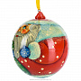 Новогодний елочный шар "Дед Мороз", фотография 2. Интернет-магазин ЛАВКА ПОДАРКОВ
