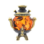 0047375/736.1 Сувенир Самовар маленький  Сувенир (коньячный)