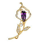 -1210 Традиции ФАБЕРЖЕ  Брошь "КАЛЛА"