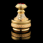 11575 Златоуст Печать (камни) цвет гранат