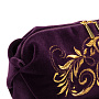 Косметичка "Листопад" Фиолетовая с вышивкой, фотография 3. Интернет-магазин ЛАВКА ПОДАРКОВ