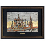 /53*72см Офорт цветной  "Москва. Общий вид Кремля" 