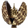 Деревянное пасхальное яйцо "Храм", фотография 6. Интернет-магазин ЛАВКА ПОДАРКОВ