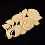 Брошь из бивня мамонта "Розы", фотография 2. Интернет-магазин ЛАВКА ПОДАРКОВ