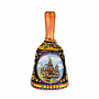Колокольчик керамический с ручкой "Москва", фотография 5. Интернет-магазин ЛАВКА ПОДАРКОВ