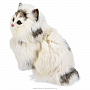Игрушка из меха "Пушистая кошка", фотография 2. Интернет-магазин ЛАВКА ПОДАРКОВ