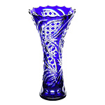 0056044/SK/4127240/ Хрусталь ваза д/цветов"Лотос" h-290 d-146 С112584