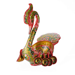 0021087 Хохлома Ковш "Лебедь"41*24см (Зол/хохл) 10210410240