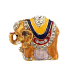 0027033 Фаберже Сувенир НАПЕРСТОК "ЦИРКОВОЙ СЛОН стоячий" 4см  