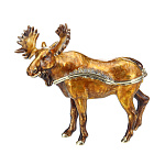 0023746 Традиции ФАБЕРЖЕ Сувенир-ШКАТУЛКА "ЛОСЬ" В14-10