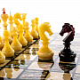 Шахматный ларец с натуральным перламутром и фигурами из янтаря, фотография 17. Интернет-магазин ЛАВКА ПОДАРКОВ