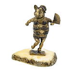 0047281/1274 Сувенир Поросенок Фифа Сувенир (белый)