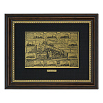  /30*40см Офорт черно-белый  "РЖД .Паровозы" 