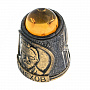 Наперсток с янтарем "Чехов А.П.", фотография 1. Интернет-магазин ЛАВКА ПОДАРКОВ