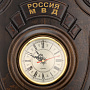 Часы настенные из натурального дерева "МВД", фотография 2. Интернет-магазин ЛАВКА ПОДАРКОВ