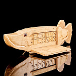 0053487 Карельская береза ДОМИНО "ЩУКА"