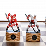 Шахматы деревянные с металлическими фигурами "Хоккей. СССР-Канада", фотография 5. Интернет-магазин ЛАВКА ПОДАРКОВ