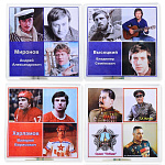 0036562/10*10см-СПОРТ Сувенир МАГНИТ "ИСТОРИЯ СССР" ПЛАСТИК (ЗАПАЙКА)