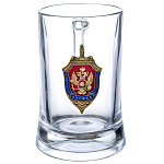 0050033/Э-М Кружка "ФСБ" 670мл   с эмалью