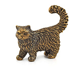 0023916 Бронза Статуэтка Сувенир "КОТ ПЕРСИДСКИЙ" 4,5*5см  (94130)