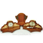 0010799 Златоуст Письменный набор (часы, барометр, фотор., оф.нож)