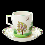 0034772/81.21777.00.1 ЛФЗ ЧАШКА+БЛЮДЦЕ Чайн. Гербовая "Лето" ТН1