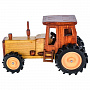 Деревянная игрушка "Трактор", фотография 1. Интернет-магазин ЛАВКА ПОДАРКОВ