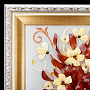 Картина янтарная "Ваза с лилиями", фотография 2. Интернет-магазин ЛАВКА ПОДАРКОВ