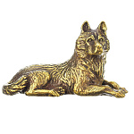 0048285 Микляихское литье Статуэтка "МАЛАМУТ" Ж-172