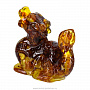 Статуэтка из янтаря "Дракон", фотография 3. Интернет-магазин ЛАВКА ПОДАРКОВ
