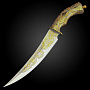Нож сувенирный "Султан". Златоуст, фотография 3. Интернет-магазин ЛАВКА ПОДАРКОВ