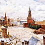 Картина "Москва" 30 х 25 см, фотография 2. Интернет-магазин ЛАВКА ПОДАРКОВ