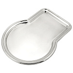 00121251-ник Поднос "ГИТАРА" никелированный 35*26 см