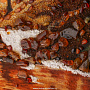 Янтарная картина "Лесной ручей" 72х95 см, фотография 4. Интернет-магазин ЛАВКА ПОДАРКОВ