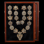 88711-ЦЕПЬ  ИР муз.копия нат.величина  БОЛЬШАЯ ИМПЕРАТОРСКАЯ ОРДЕНСКАЯ ЦЕПЬ 