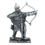 0033152-тонированный Ол.миниатюра Серия РУСИЧИ "Дружинник с луком" арт.2