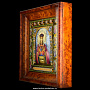 Икона в киоте «Богородица "Небо и храм Божества"», фотография 1. Интернет-магазин ЛАВКА ПОДАРКОВ