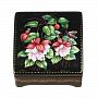 Шкатулка с художественной росписью "Цветы", фотография 3. Интернет-магазин ЛАВКА ПОДАРКОВ