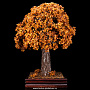 Денежное дерево из янтаря "Шаровидная крона", фотография 1. Интернет-магазин ЛАВКА ПОДАРКОВ