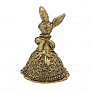 Бронзовый колокольчик "Зайка", фотография 4. Интернет-магазин ЛАВКА ПОДАРКОВ