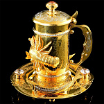 11154 Златоуст ПИВНОЙ НАБОР:Кружка+Блюдо в ПУ