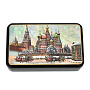 Шкатулка с художественной росписью "Старая Москва", фотография 1. Интернет-магазин ЛАВКА ПОДАРКОВ
