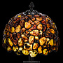 Настольная лампа из янтаря и бронзы. Высота 34 см, фотография 2. Интернет-магазин ЛАВКА ПОДАРКОВ