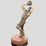 Скульптура бронзовая "Баскетболист", фотография 1. Интернет-магазин ЛАВКА ПОДАРКОВ