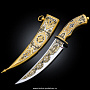 Нож сувенирный "Султан". Златоуст, фотография 3. Интернет-магазин ЛАВКА ПОДАРКОВ