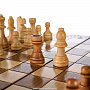 Шахматы деревянные резные "Дорожные", фотография 5. Интернет-магазин ЛАВКА ПОДАРКОВ