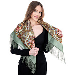 202397 Платок ППс шерсть 100% 89х89 1549-3 1С89-5-ПН